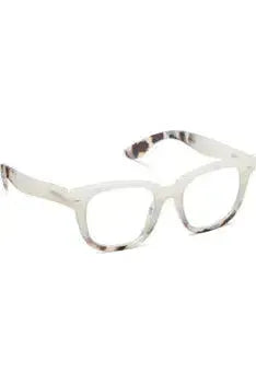 White Frost Tortoise Blue Light Reading Glasses – Carrie Dunham