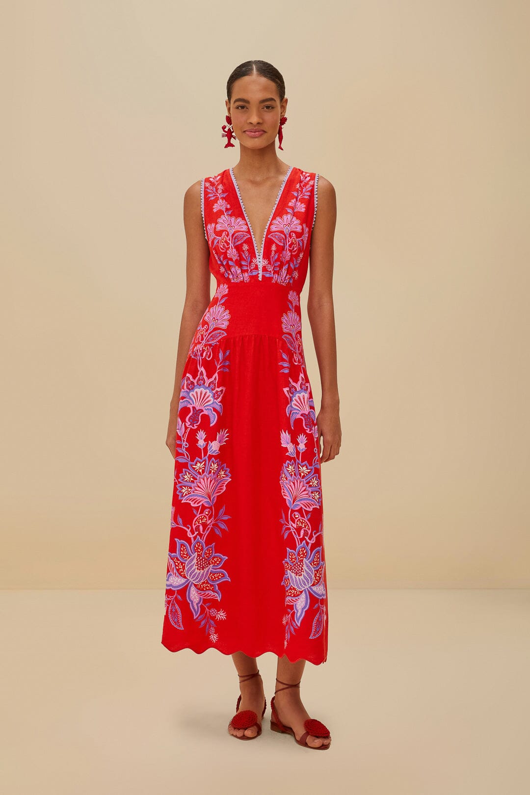 chinese dress ladies V-Neckline Linen Sleeveless Dress, Summer Linen Dress, Linen Maxi Dress with Obi chinese dress ladies V-Neckline Linen Sleeveless Dress, Summer Linen Dress, Linen Maxi Dress with Obi