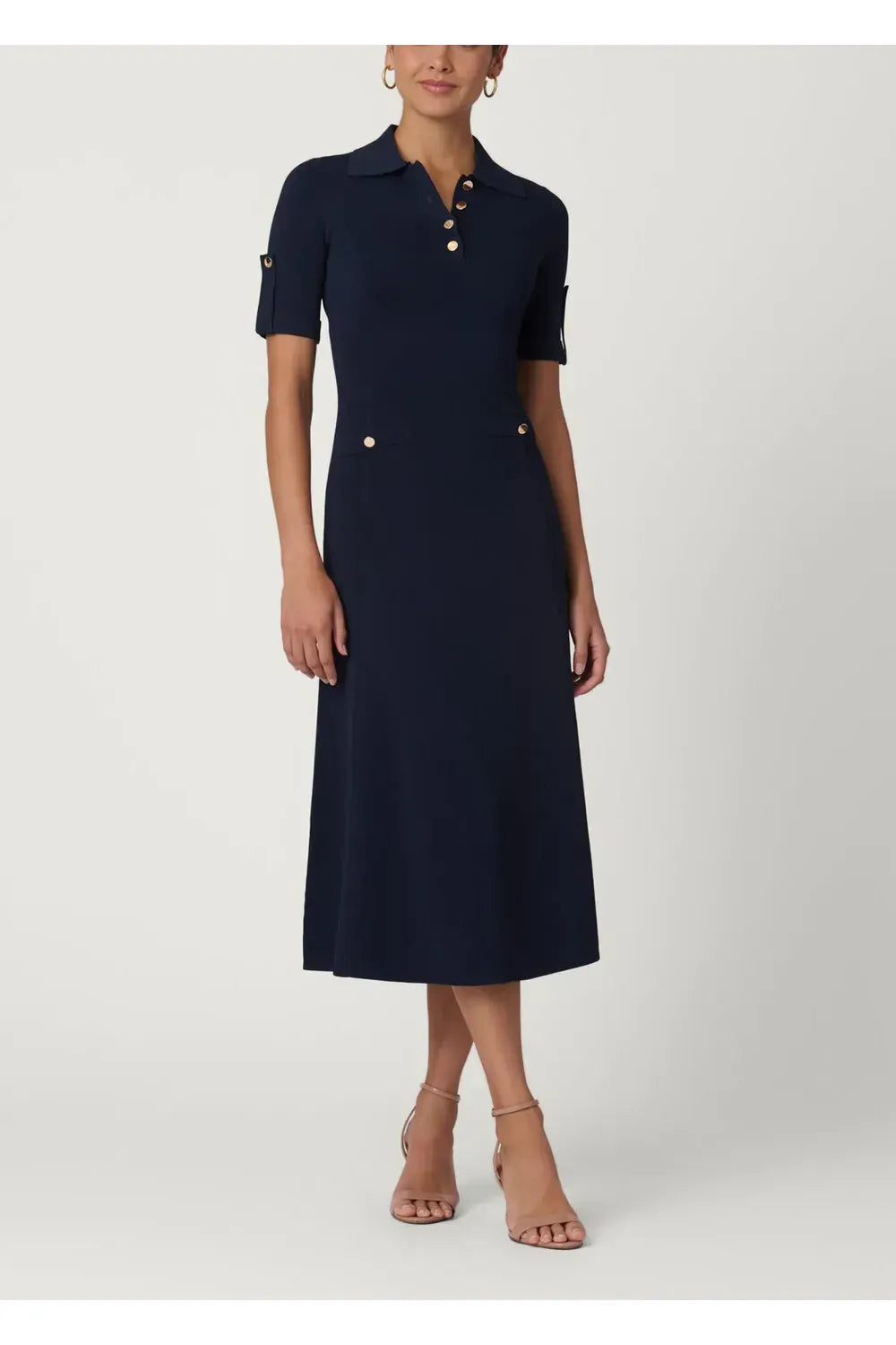 Saylor Knit Dress, Navy Navy / XS Saylor Knit Dress, Navy Navy / XS