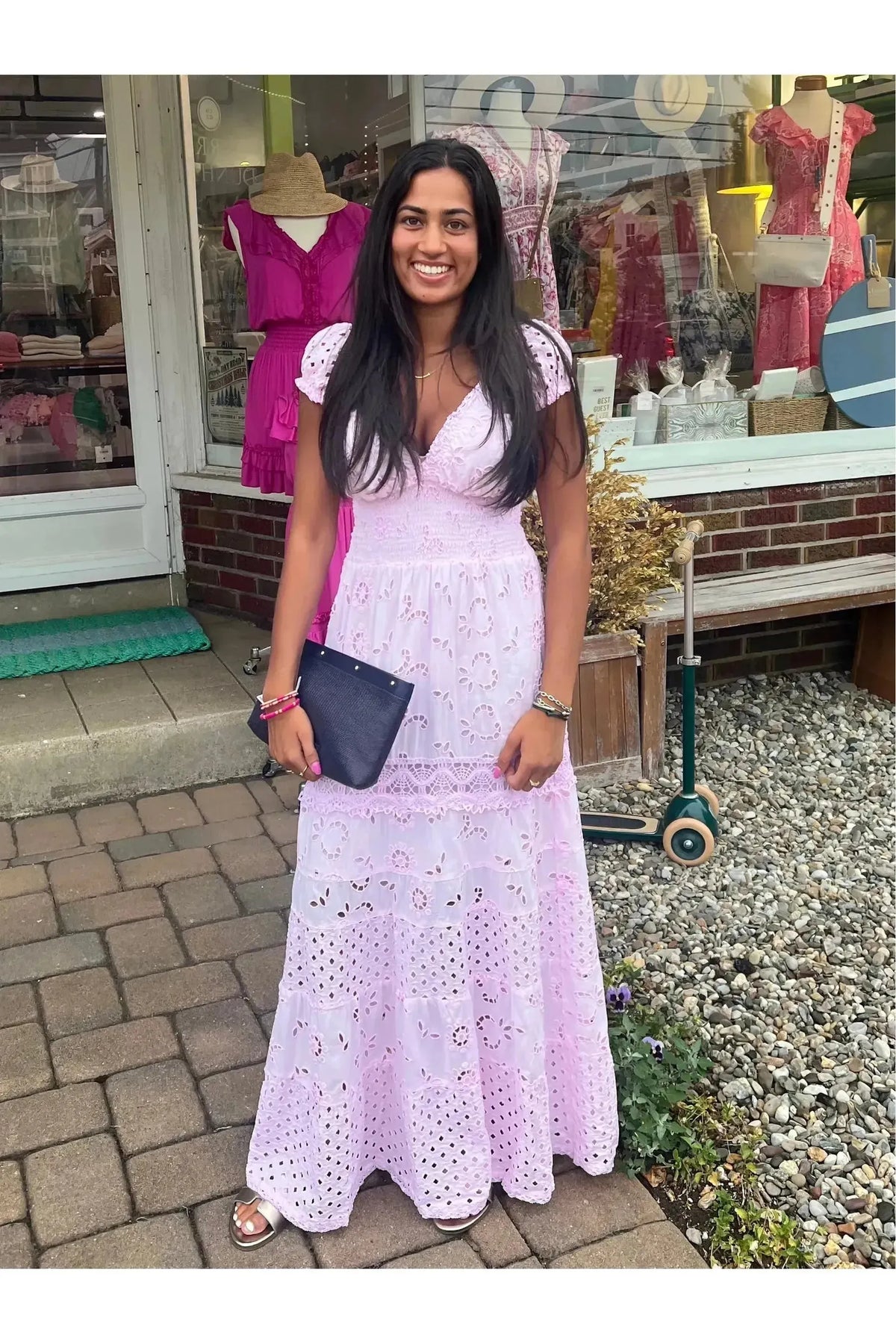 pink embroidered maxi dress The Sellout Nude Pink Embroidered Maxi by Coast