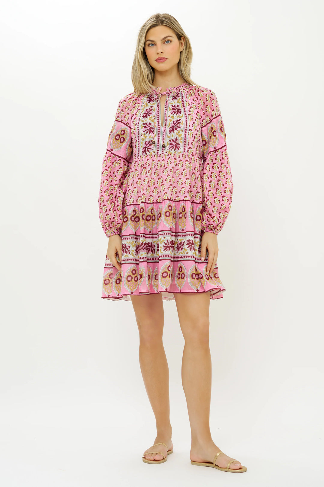 tea party outfits dress to impress White Button Front Midi Dress