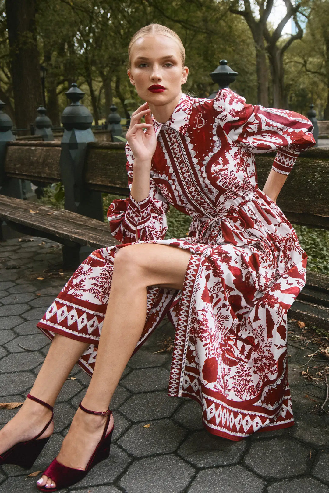 fitted lace wedding dress Central Park Toile Rosie Dress – Carrie Dunham