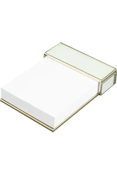 White Lizard Print Notepad – Carrie Dunham