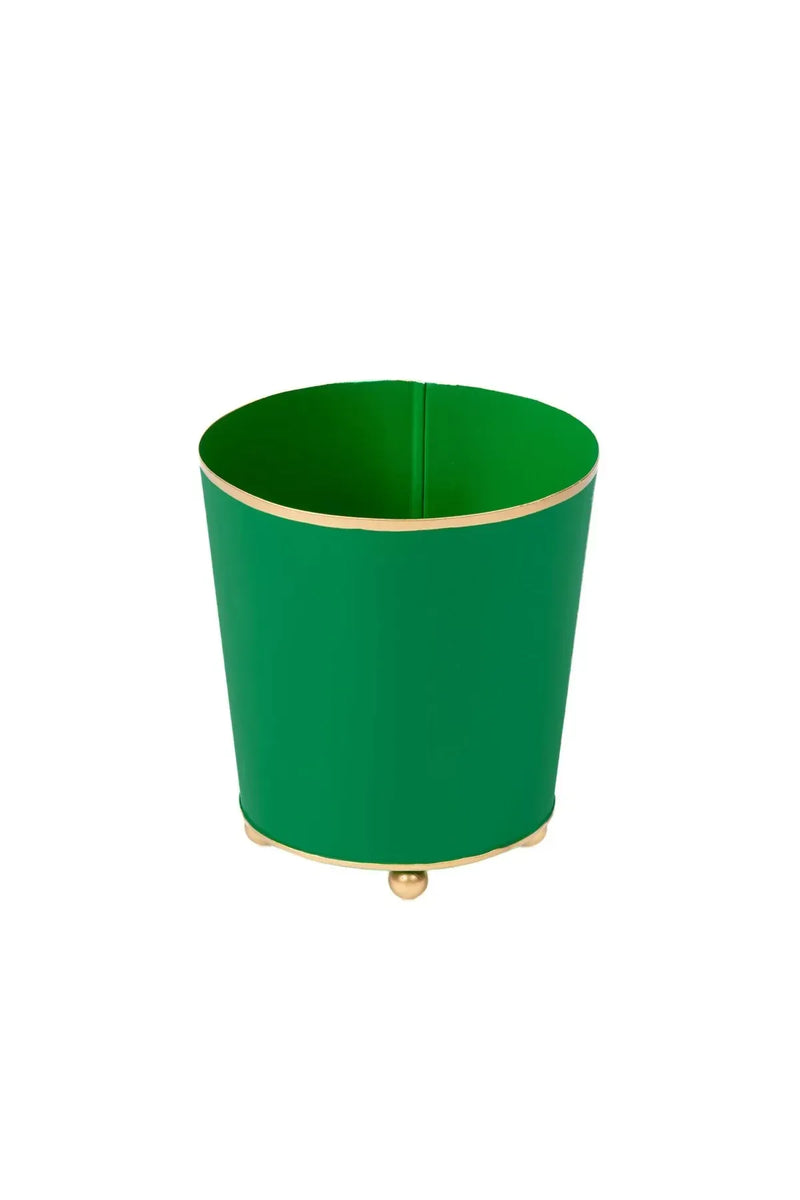 Forest Green Round Cachepot Planter – Carrie Dunham
