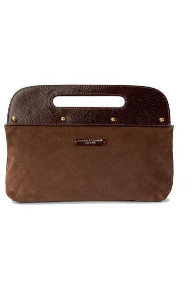 Brown Dunham Clutch Bag